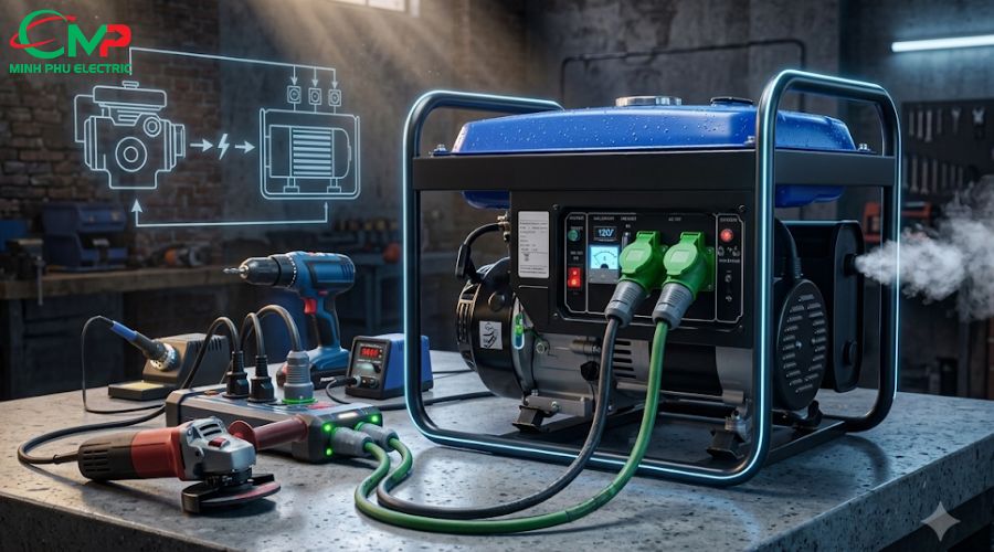 Một số loại máy phát điện phổ biến 