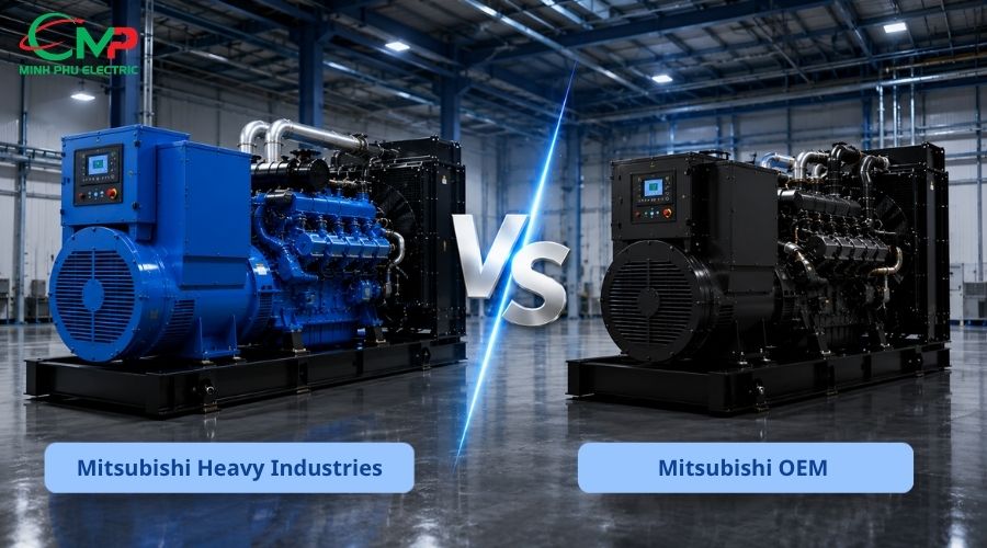 Phân loại các dòng máy phát điện Mitsubishi phổ biến hiện nay 