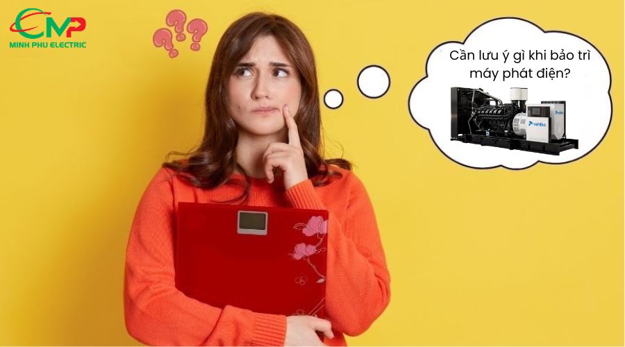 Cần lưu ý gì khi bảo trì máy phát điện?