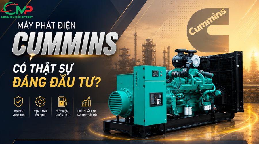 Máy phát điện Cummins có thật sự đáng đầu tư? 