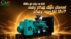 Điều gì xảy ra khi máy phát điện diesel chạy non tải lâu?