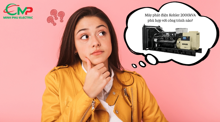 ĐÁNH GIÁ CHI TIẾT MÁY PHÁT ĐIỆN KOHLER 2000KVA 3 Máy phát điện Kohler 2000kVA phù hợp với công trình nào?