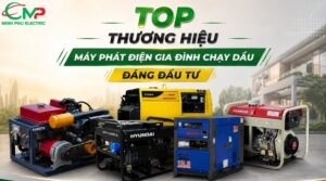 Top thương hiệu máy phát điện gia đình chạy dầu đáng đầu tư