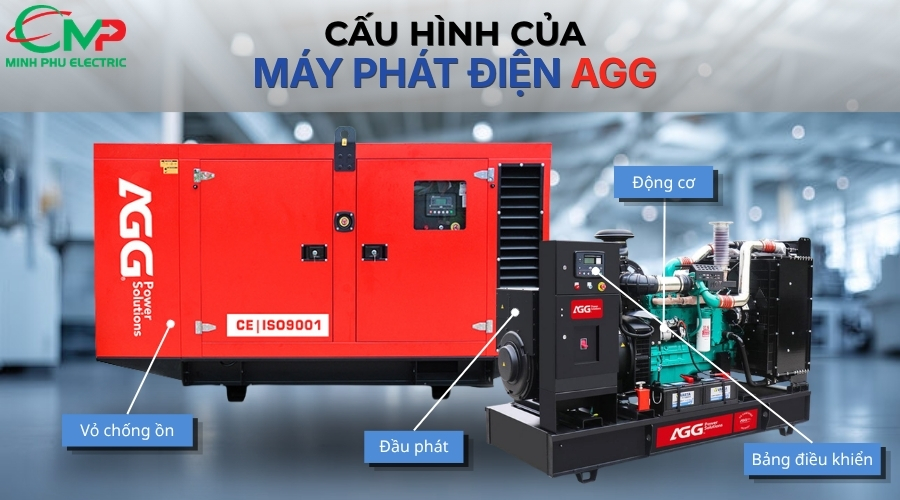 Cấu hình của máy phát điện AGG