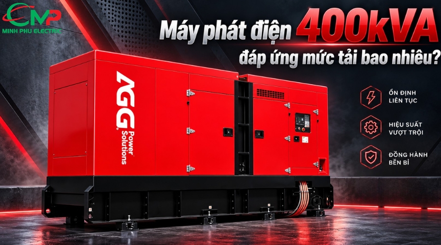 MÁY PHÁT ĐIỆN 400KVA CHẠY ĐƯỢC BAO NHIÊU TẢI? 1 Máy phát điện 400kVA đáp ứng mức tải bao nhiêu?