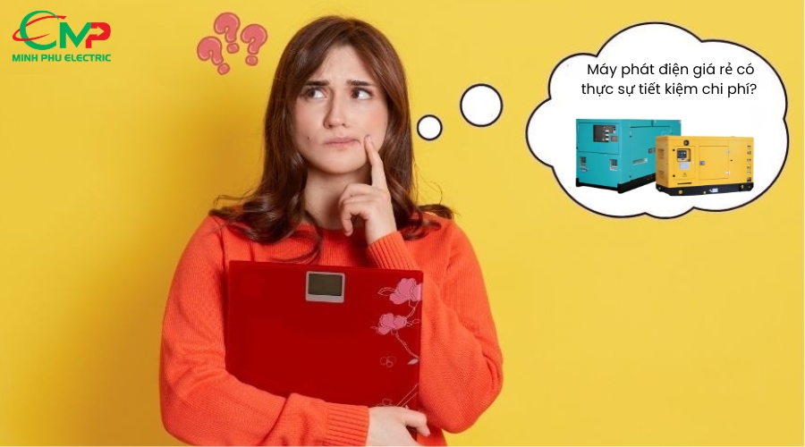 Máy phát điện giá rẻ có thực sự tiết kiệm chi phí? 