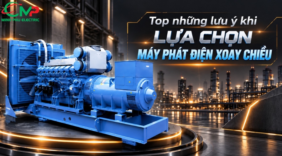 Top những lưu ý khi lựa chọn máy phát điện xoay chiều 