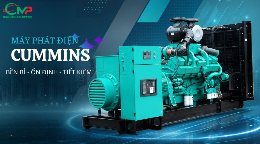 Top ưu điểm vượt trội của máy phát điện Cummins chính hãng 