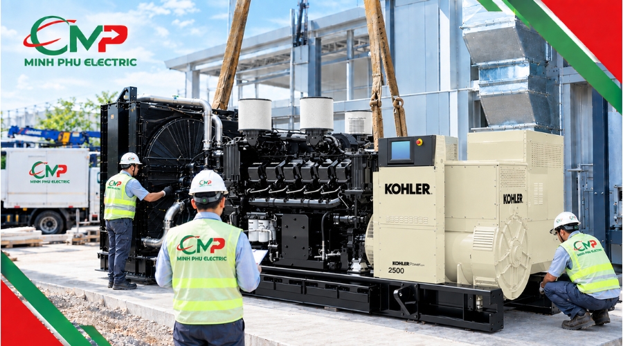 Ứng dụng thực tế của máy phát điện Kohler