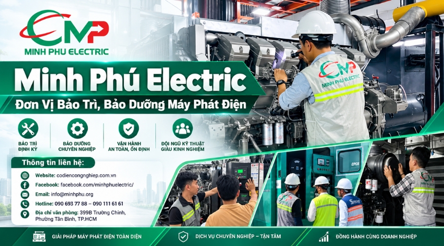 Khi máy phát điện chạy dầu gặp sự cố nên liên hệ đơn vị nào