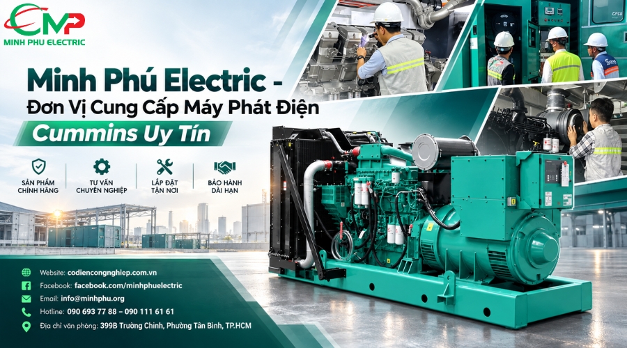 Mua máy phát điện Cummins chính hãng ở đâu uy tín