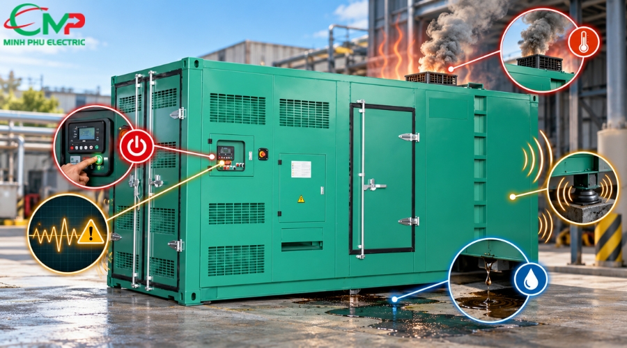 Những dấu hiệu cho thấy máy phát điện công nghiệp cần bảo dưỡng