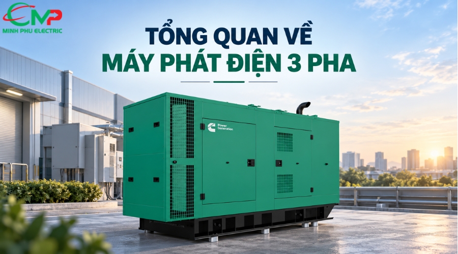 Tổng quan về máy phát điện 3 pha