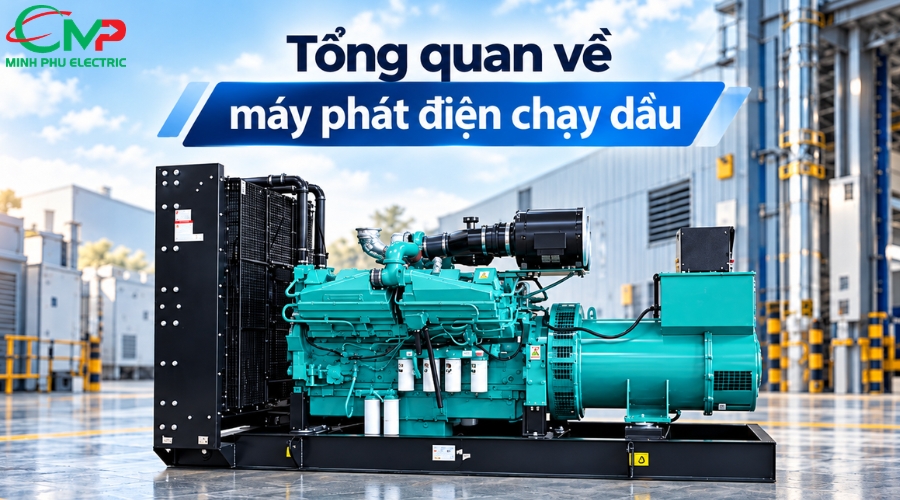 Tổng quan về máy phát điện chạy dầu