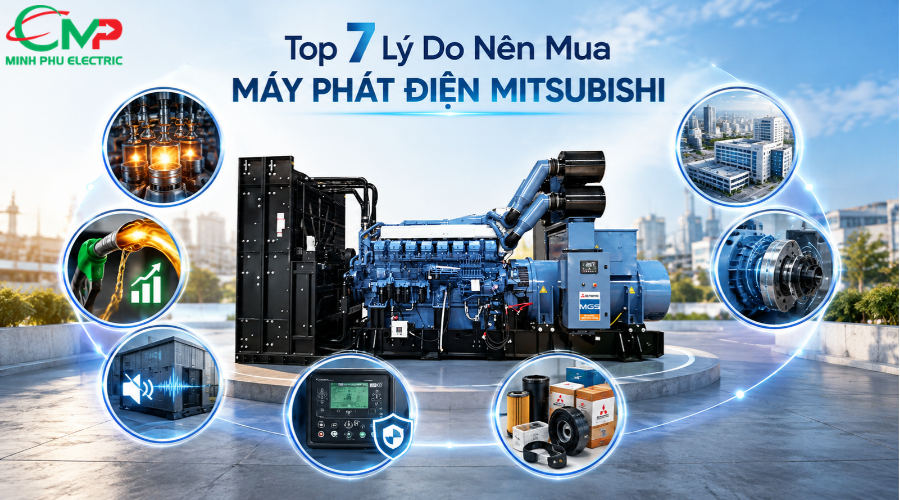 MÁY PHÁT ĐIỆN MITSUBISHI: 7 LÝ DO NÊN MUA 2 Top 7 lý do nên mua máy phát điện Mitsubishi